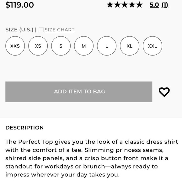 Cabi Perfect Top #1202 - Picture 5 of 10